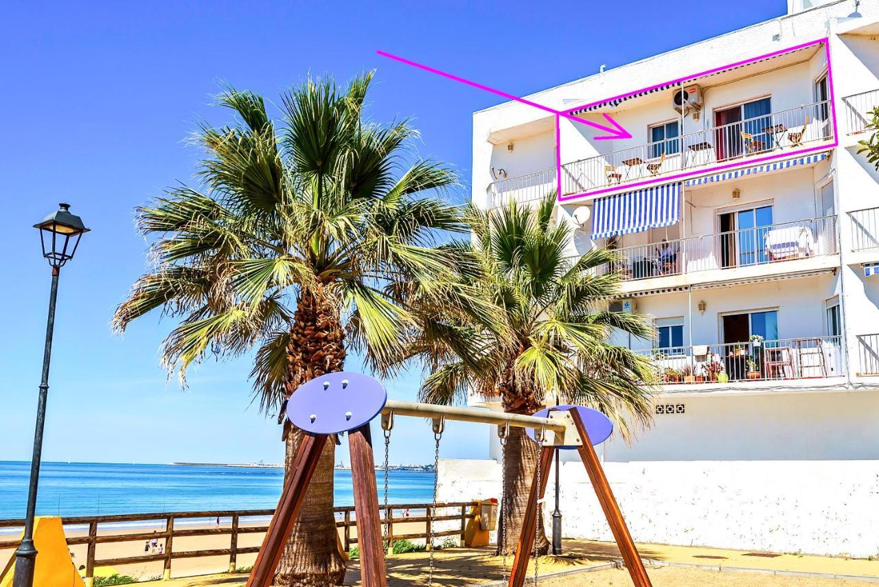 En Playa Apartamento Con Balcon, Wifi El Puerto de Santa Maria Bagian luar foto